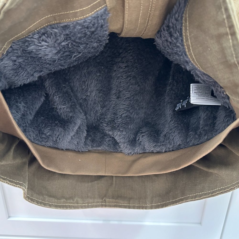 Women's Brown Hooded Jacket - Picture 7 of 8